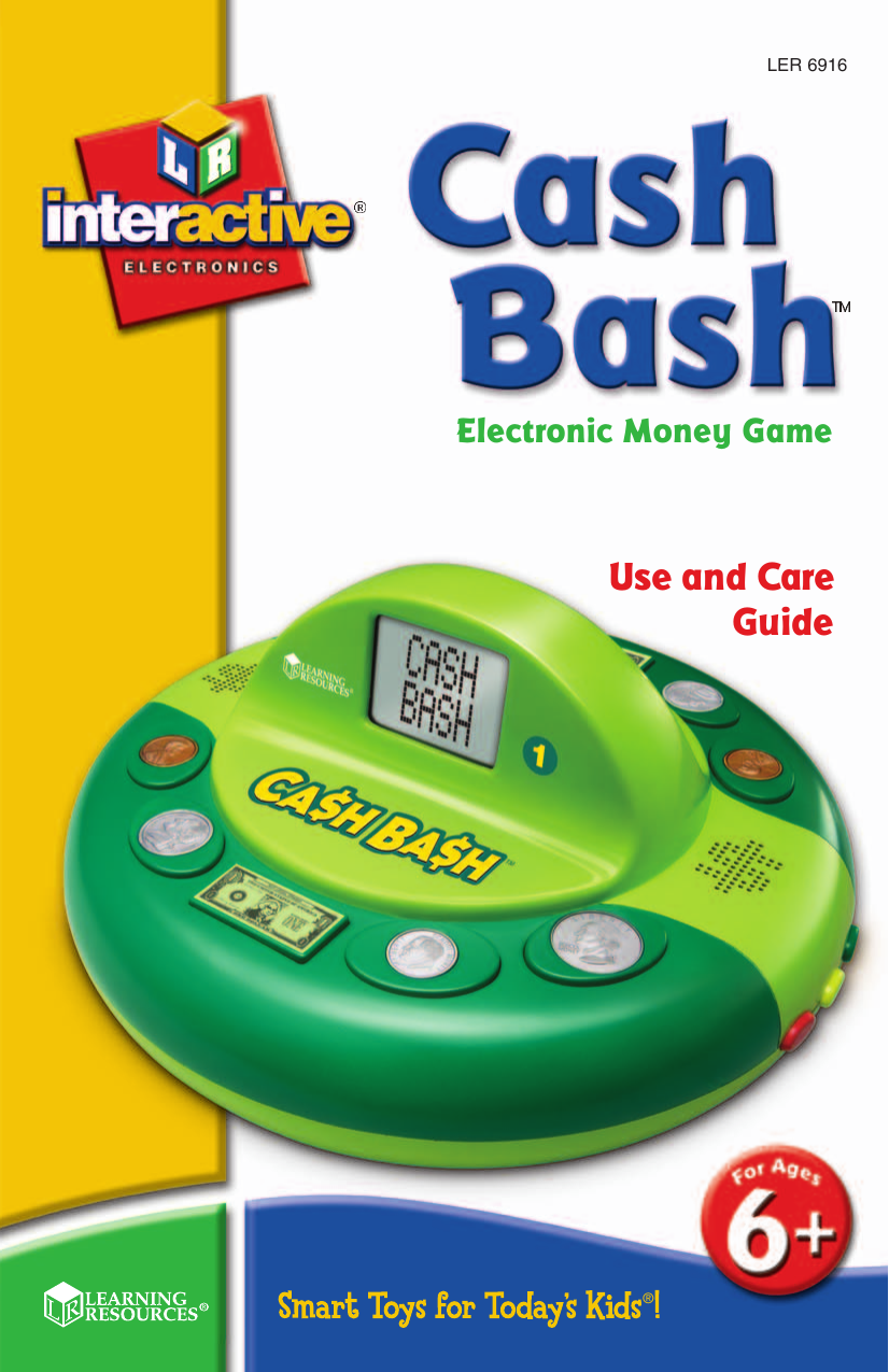 Page 1 of 12 - Learning-Resources Learning-Resources-Learning-Resources-Inc-Baby-Toy-Ler-6916-Users-Manual-  Learning-resources-learning-resources-inc-baby-toy-ler-6916-users-manual