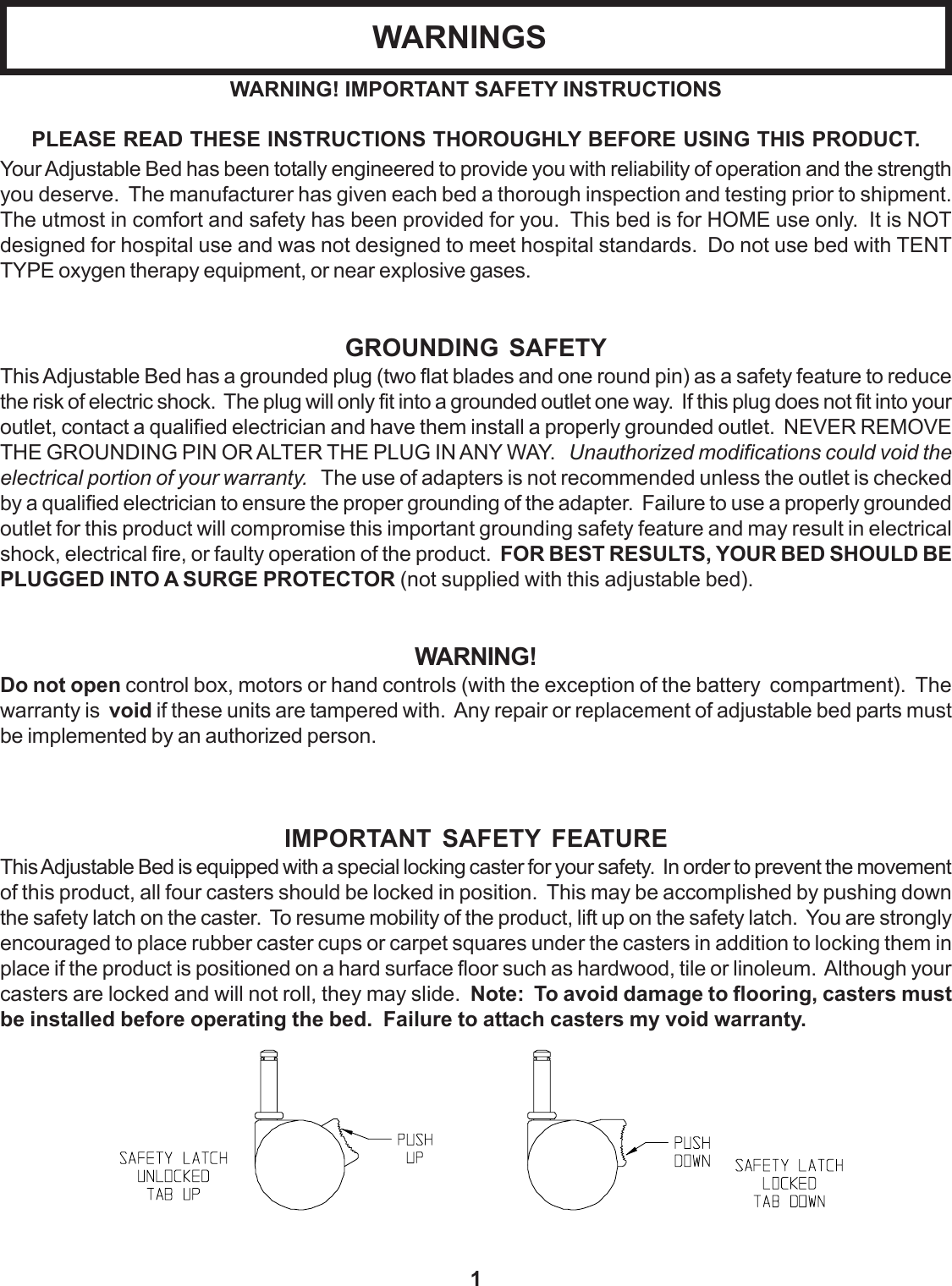 Page 2 of 11 - Leggett-And-Platt Leggett-And-Platt-P-2000-Users-Manual- P-2000 MANUAL COVER.pmd  Leggett-and-platt-p-2000-users-manual