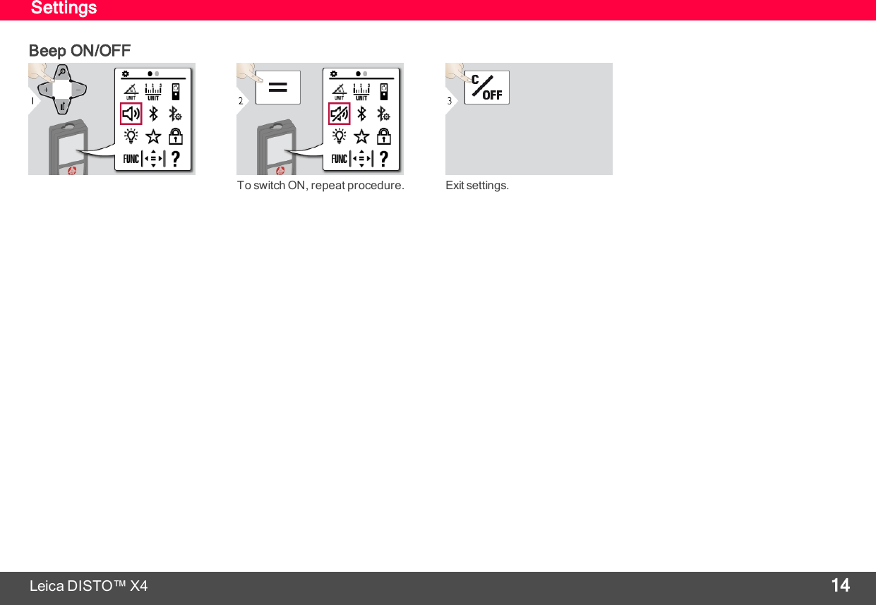 Page 15 of Leica Geosystems CPD LD3BT Laser Distance Meter User Manual My