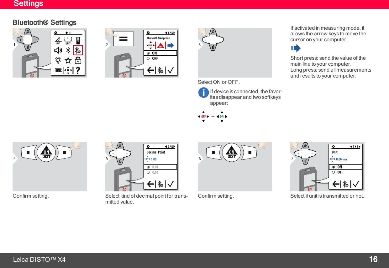 Page 17 of Leica Geosystems CPD LD3BT Laser Distance Meter User Manual My