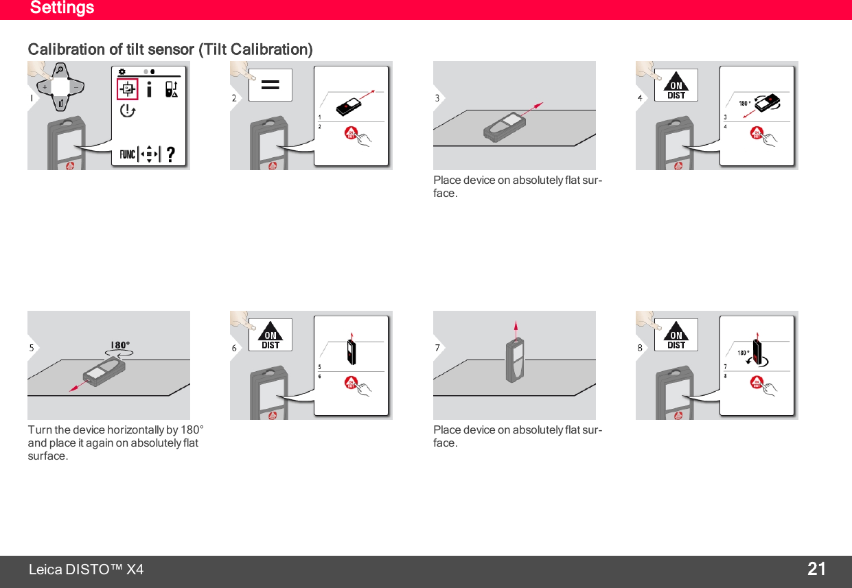 Page 22 of Leica Geosystems CPD LD3BT Laser Distance Meter User Manual My