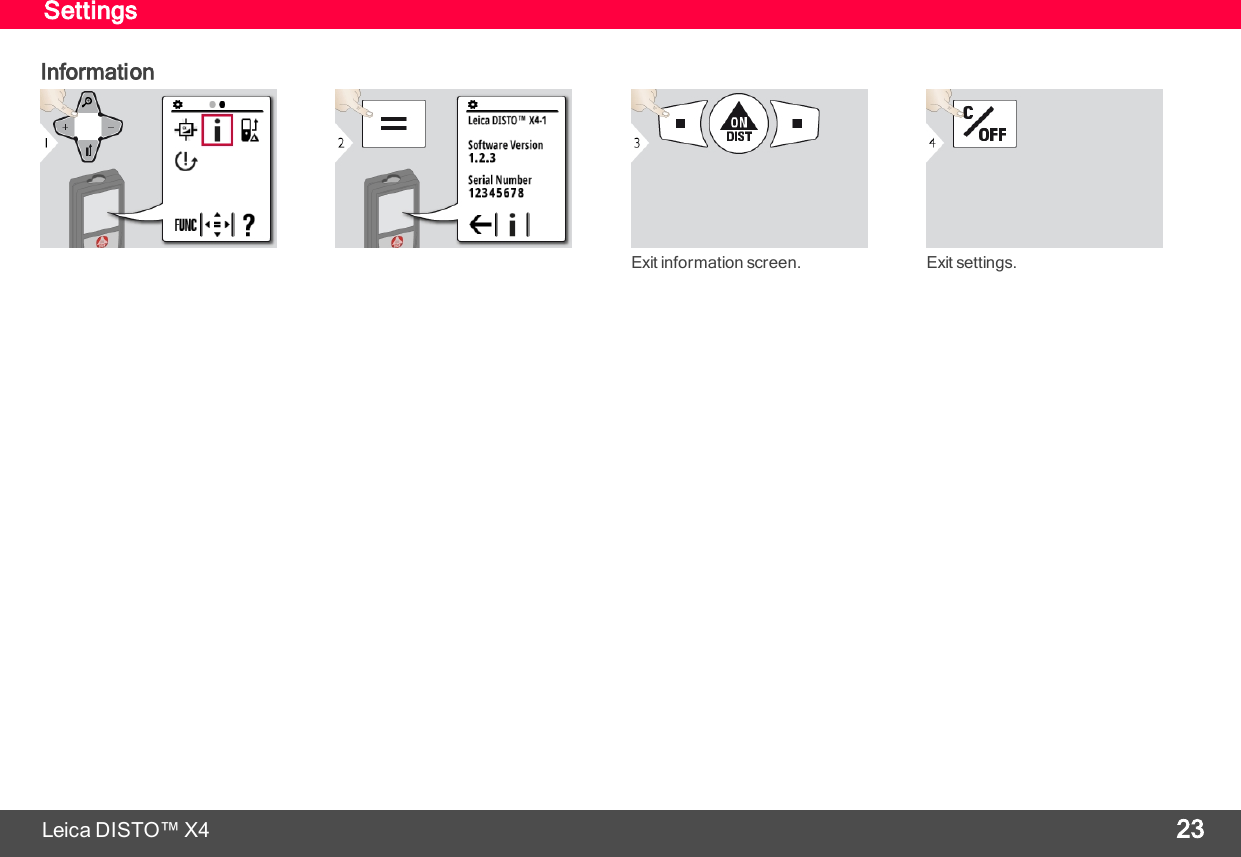 Page 24 of Leica Geosystems CPD LD3BT Laser Distance Meter User Manual My