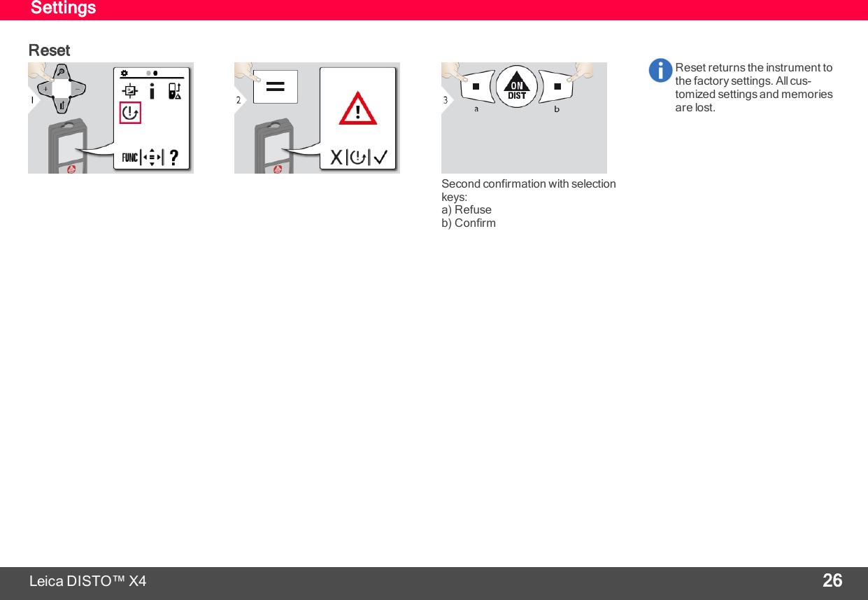 Page 27 of Leica Geosystems CPD LD3BT Laser Distance Meter User Manual My