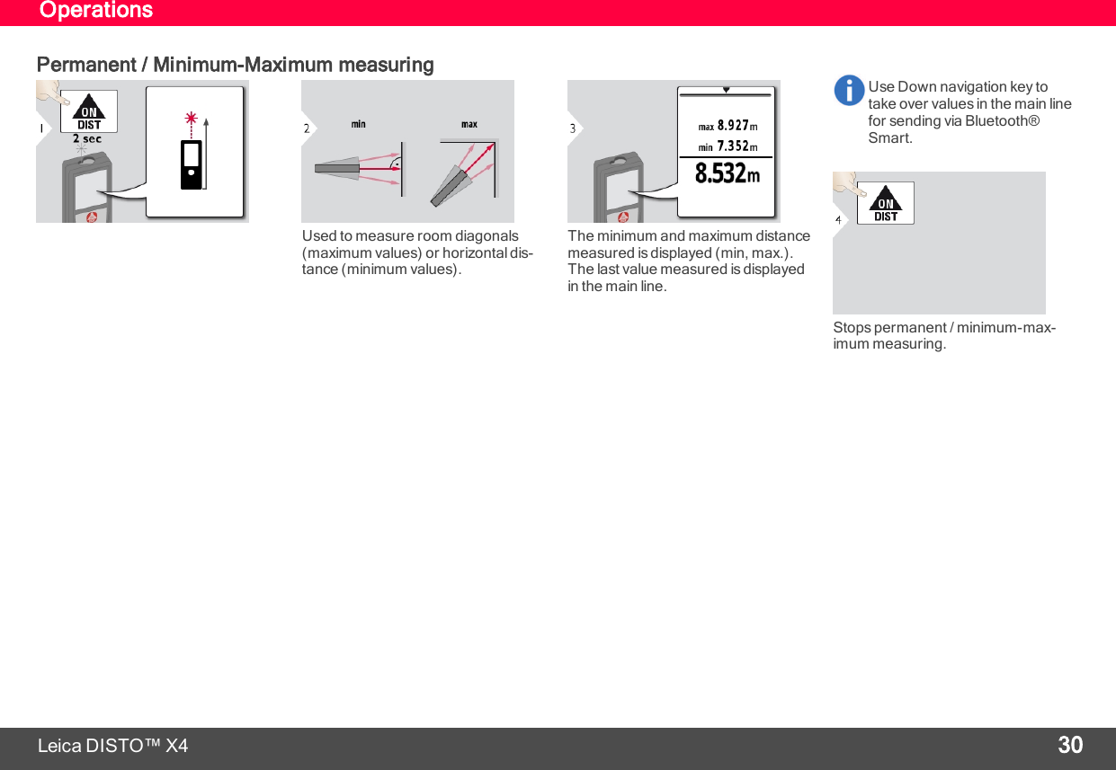 Page 31 of Leica Geosystems CPD LD3BT Laser Distance Meter User Manual My