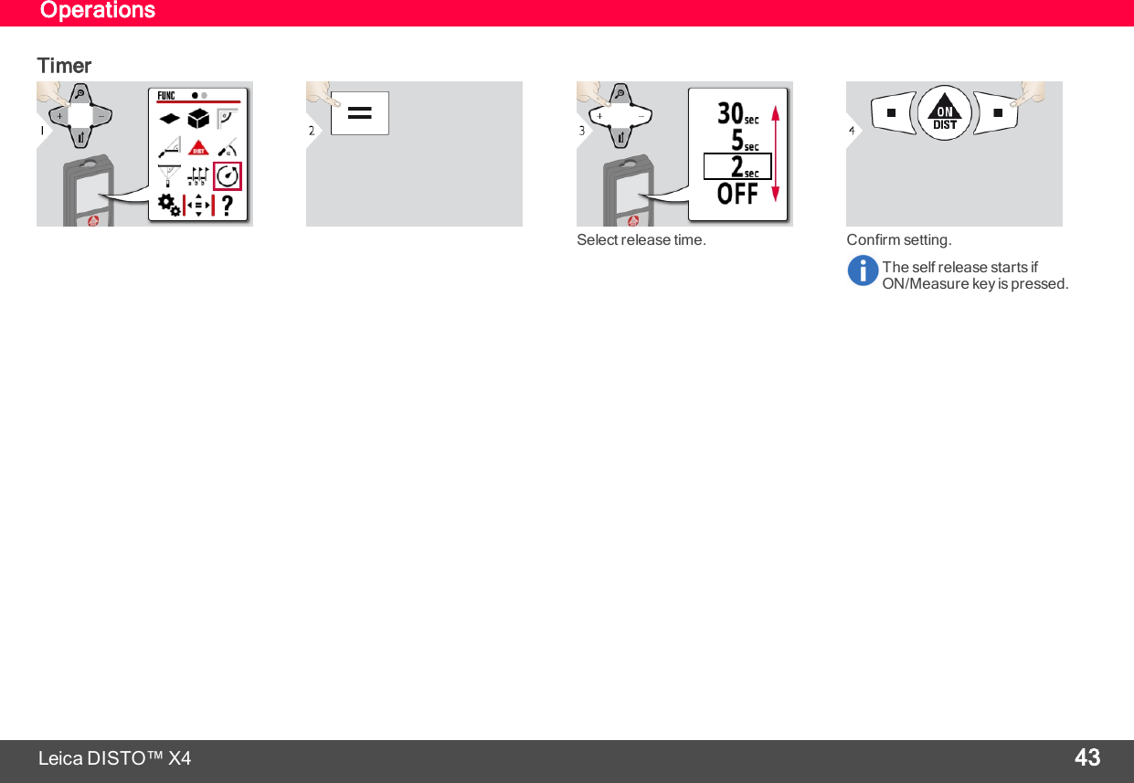 Page 44 of Leica Geosystems CPD LD3BT Laser Distance Meter User Manual My