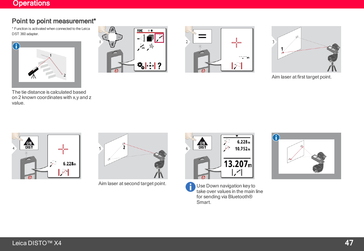 Page 48 of Leica Geosystems CPD LD3BT Laser Distance Meter User Manual My