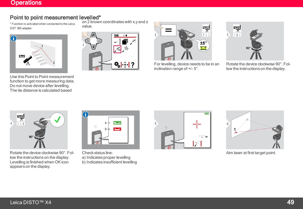 Page 50 of Leica Geosystems CPD LD3BT Laser Distance Meter User Manual My