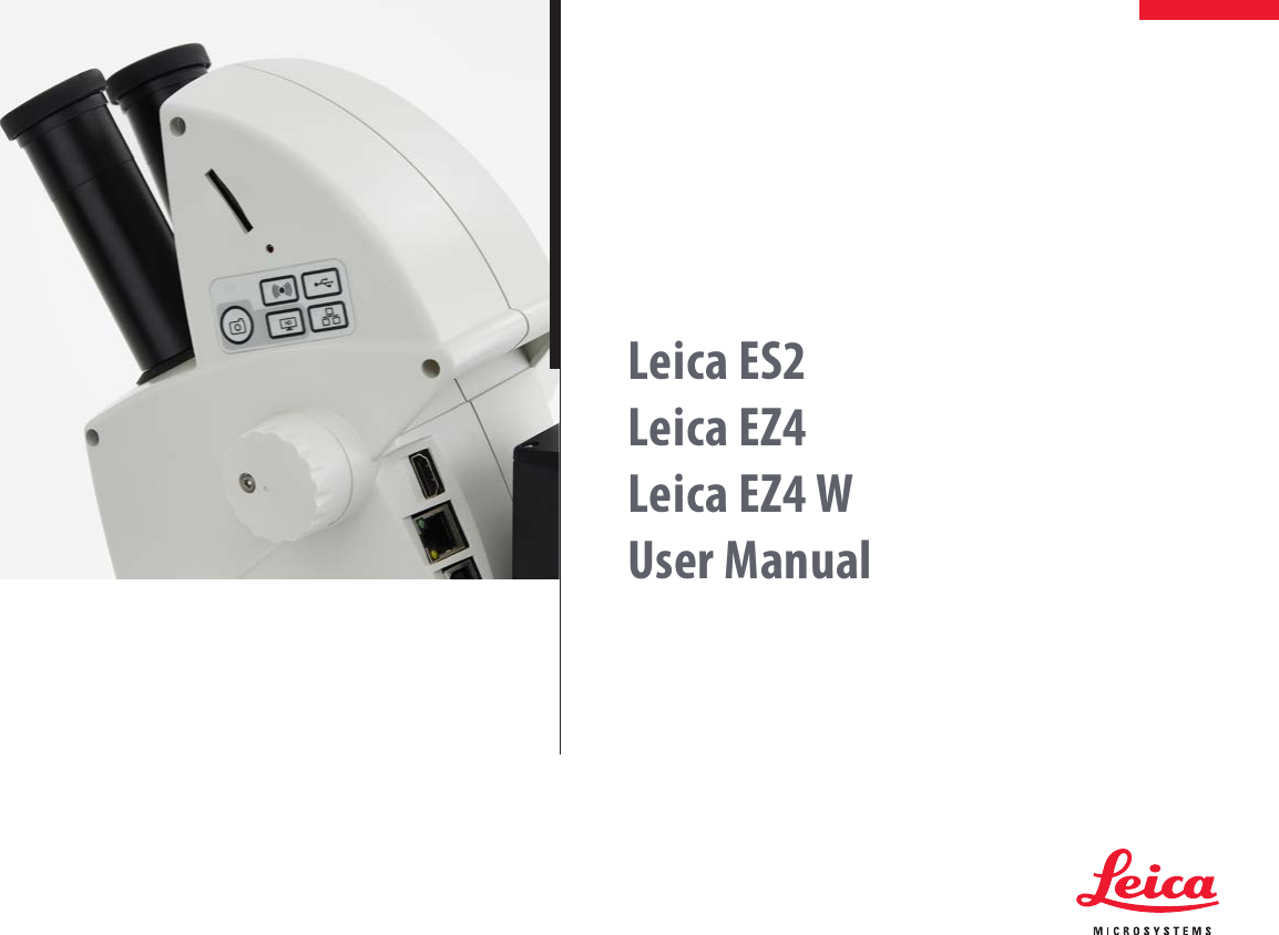 Leica ES2Leica EZ4Leica EZ4 WUser Manual