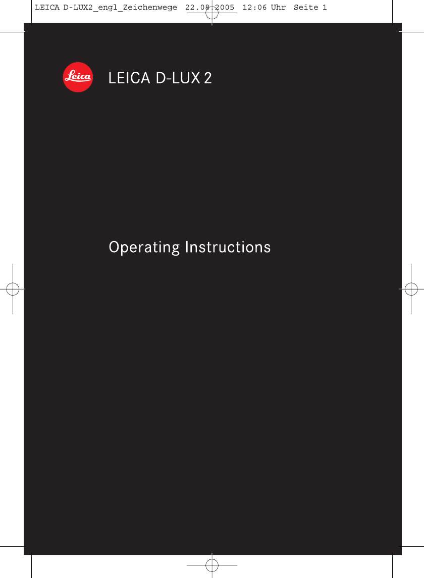 Leica D Lux 2 Users Manual 01_BeforeUse