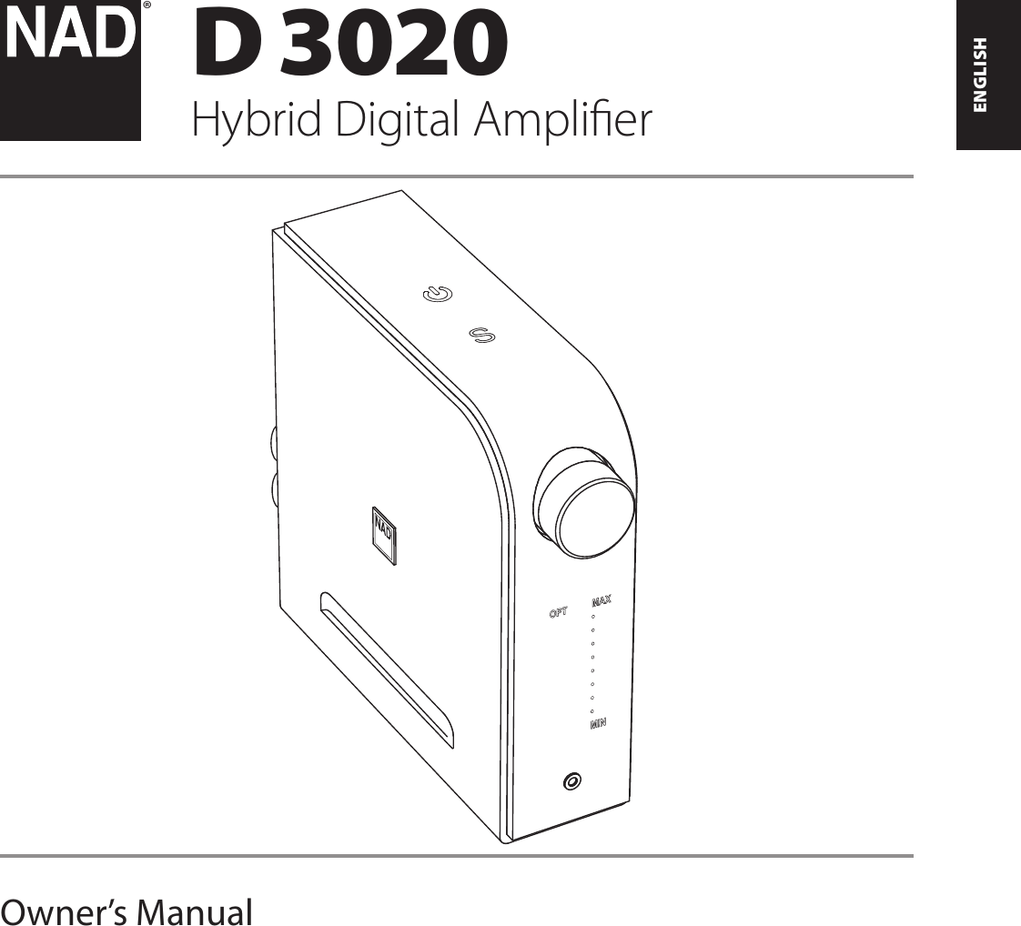 &reg;D 3020Hybrid Digital AmplierENGLISHPORTUGU&Ecirc;S FRAN&Ccedil;AISESPA&Ntilde;OLITALIANODEUTSCHNEDERLANDSSVENSKAРУССКИЙOwner&rsquo;s Manual