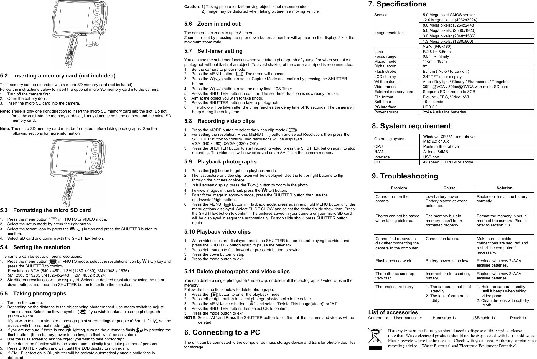 Page 2 of 2 - Lenco Lenco-Dc-521-Operating-Instructions- AM-TDC5M2-GB-STF-R1  Lenco-dc-521-operating-instructions