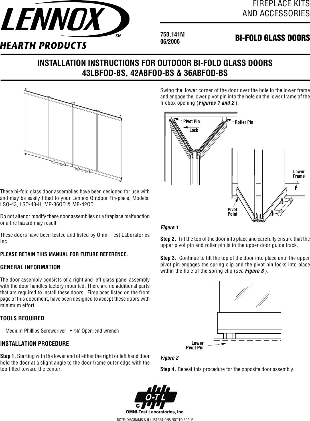 Lennox Hearth Lso 43 H Users Manual Abf Series 750 000m B 03 01