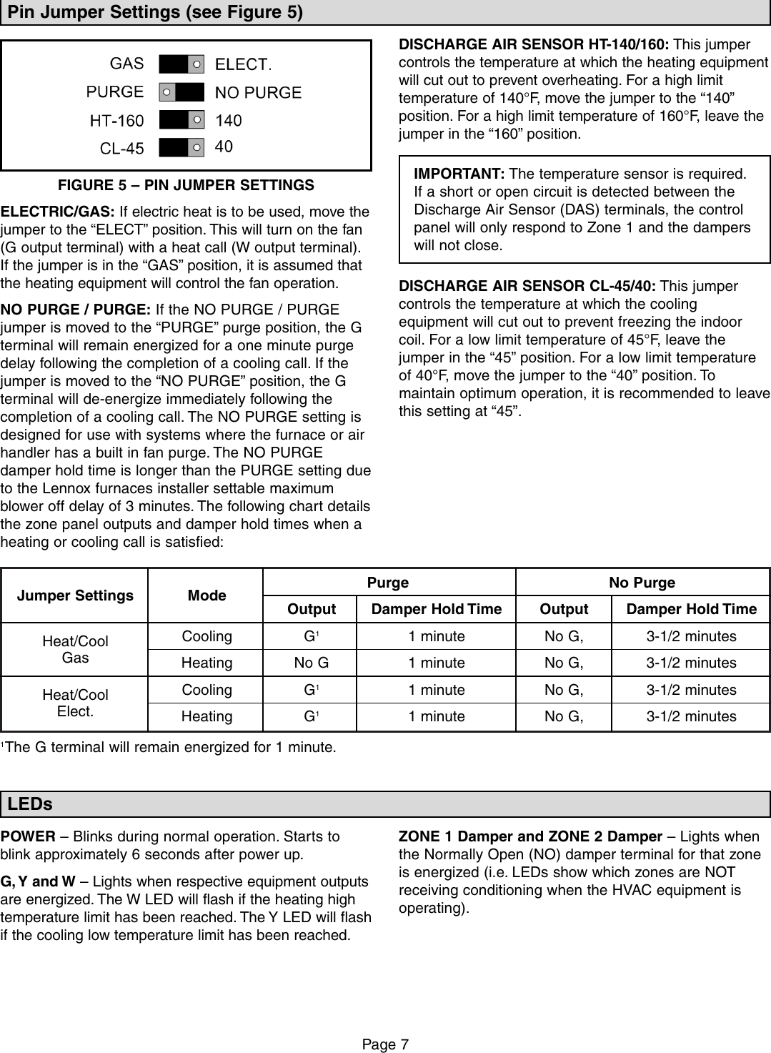 Page 7 of 12 - Lennox-International-Inc Lennox-International-Inc-Lennox-International-Inc-Heating-System-Lzp-2-Users-Manual- LZP-2 Merit Install Manual  Lennox-international-inc-lennox-international-inc-heating-system-lzp-2-users-manual