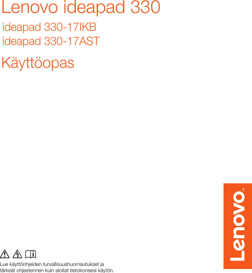 Lenovo ideapad 330 user guide