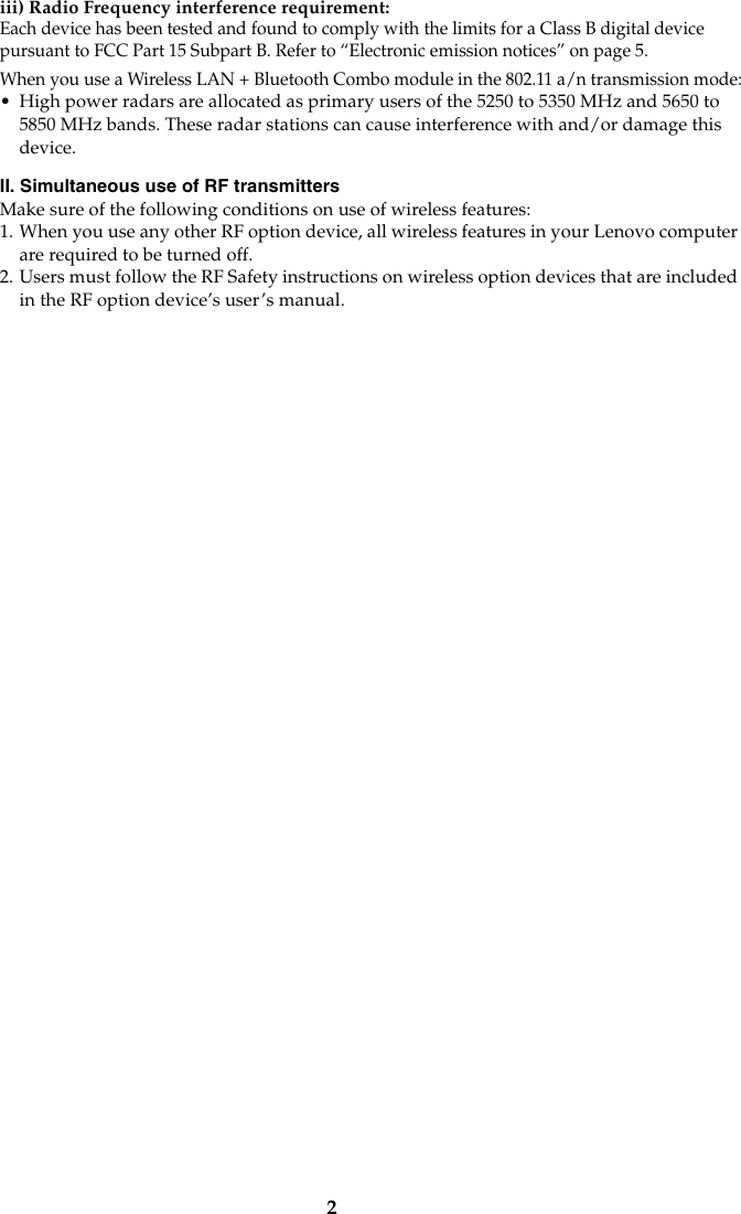 Page 4 of 8 - Lenovo Regulatory Notice (United States & Canada) - 330-17IKB (Type 81DM) Laptop (ideapad) Type 81DM 81dk Web Rn Us Ca 201803