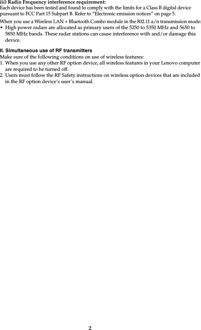 Page 3 of 7 - Lenovo Ideapad720S-14Ikb Web Rn Us Ca 201705 User Manual Regulatory Notice (United States & Canada) - Ideapad 720S-14IKB (Type 81BD) Laptop (ideapad)