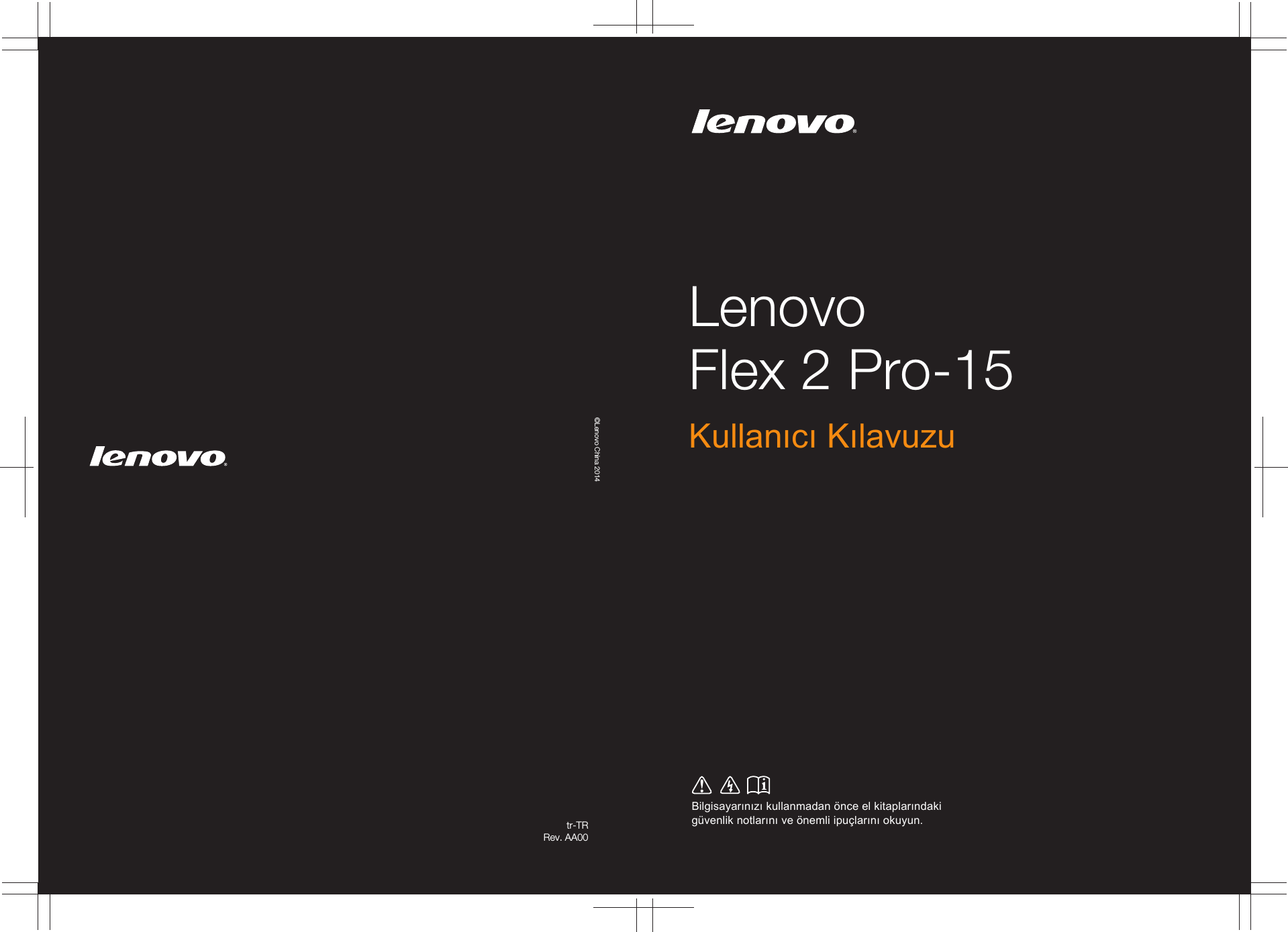 Lenovo Flex 2 Pro 15 Ug Turkish 14&Flex User Guide V1.0_tr Manual ...