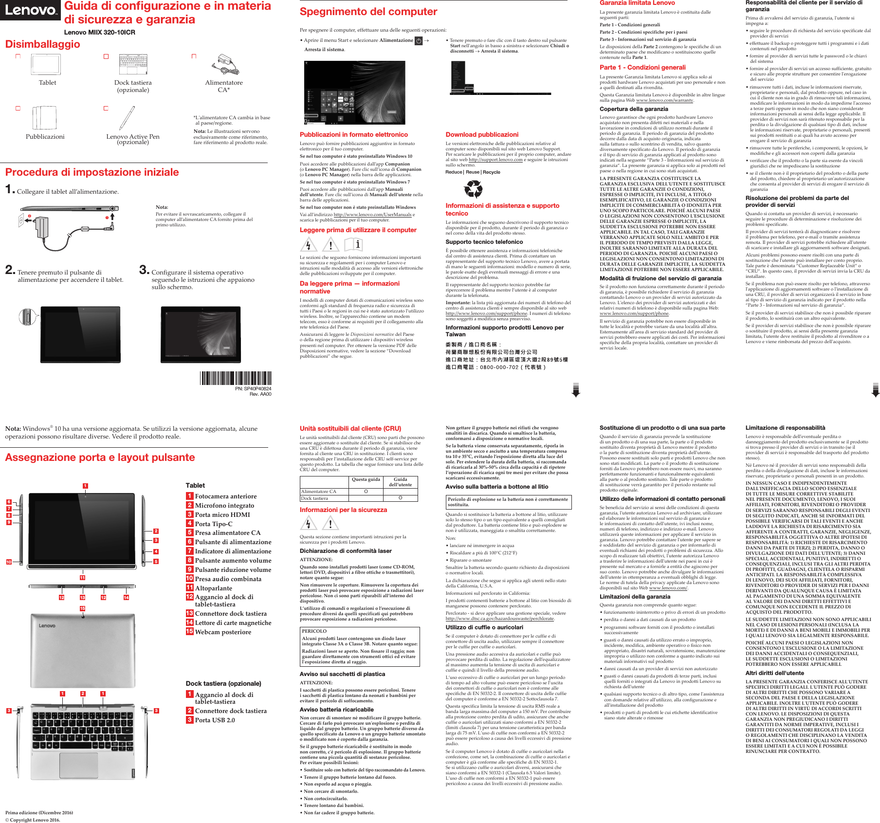 Lenovo miix 320 10icr переустановка windows