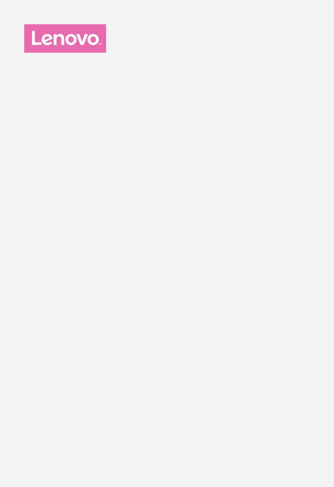 Lenovo Tab4 8 Jp V1 0 1706 User Manual ユーザーガイド Lenovo Tb 8504f X Tablet Tb 8504f 8504x Type Za2b