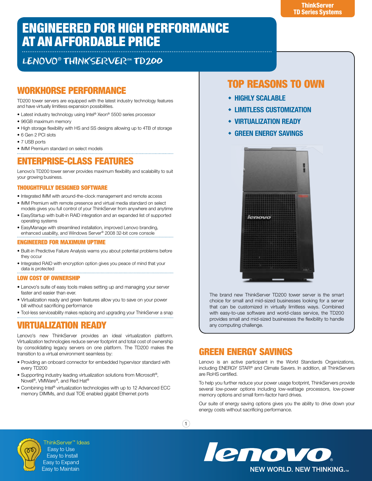 Page 1 of 4 - Lenovo Lenovo-Think-Td-Users-Manual-  Lenovo-think-td-users-manual