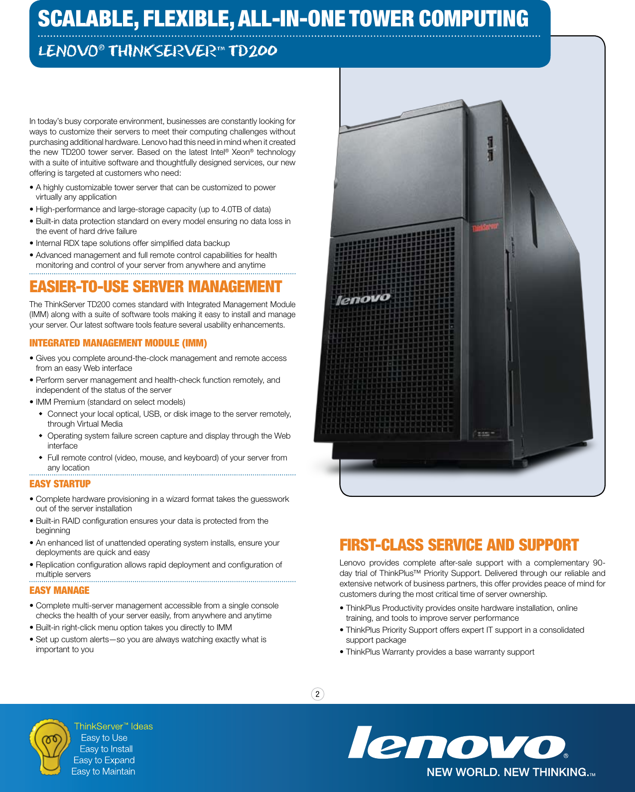 Page 2 of 4 - Lenovo Lenovo-Think-Td-Users-Manual-  Lenovo-think-td-users-manual