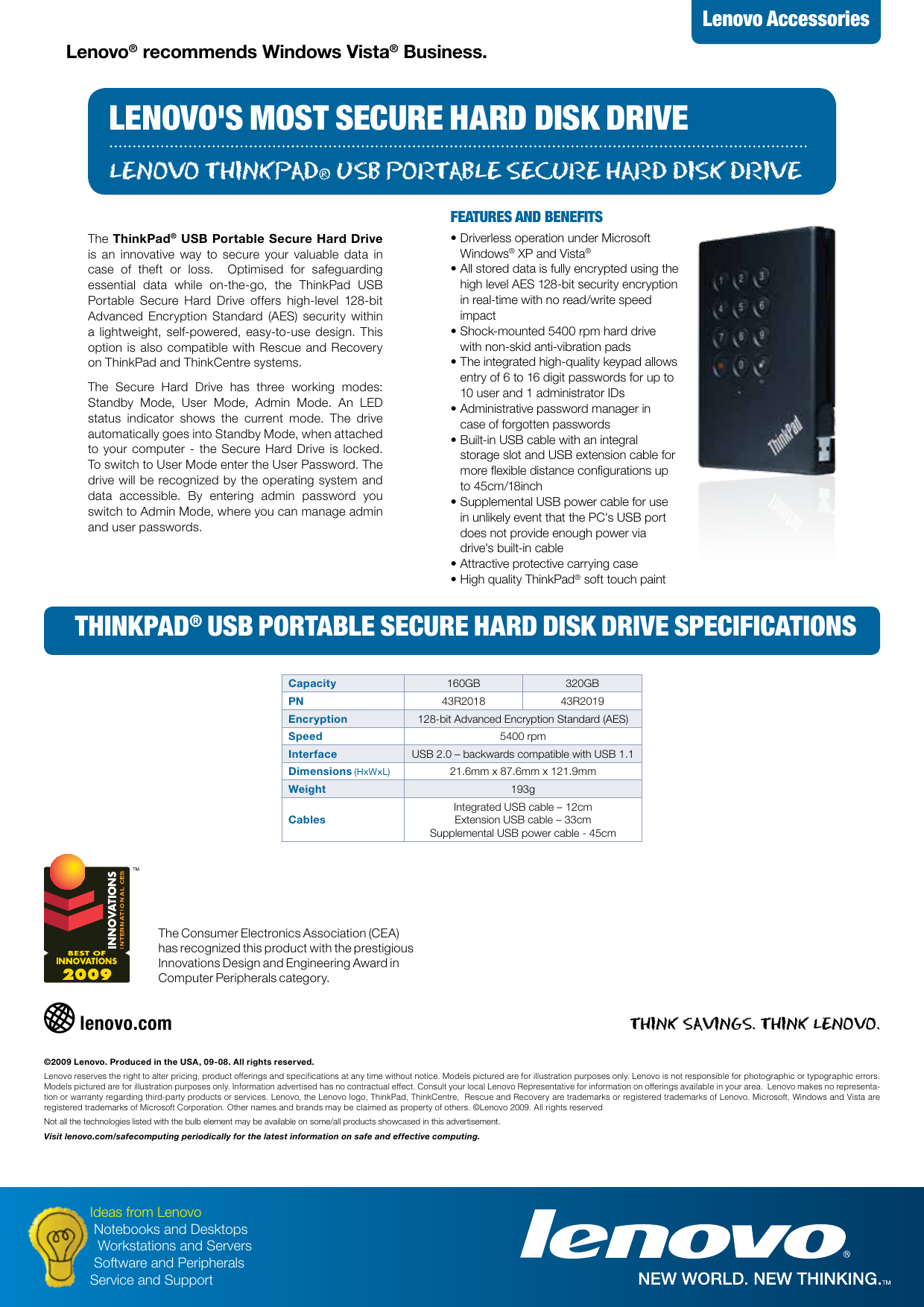 Page 1 of 1 - Lenovo Lenovo-Thinkpad-43R2018-Users-Manual-  Lenovo-thinkpad-43r2018-users-manual
