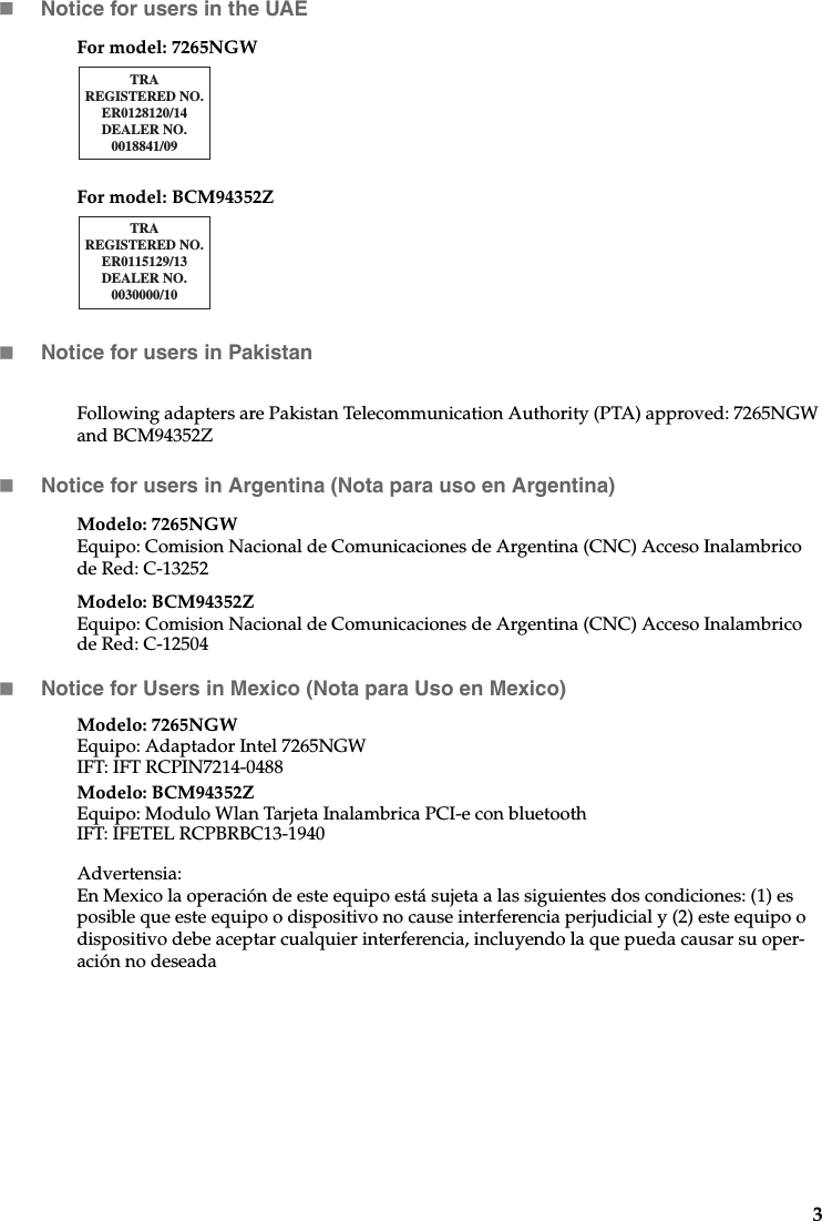Lenovo Yoga 3 Pro 1370 Rn Non Eu User Manual Regulatory Notice Non European Laptop Lenovo Type 448