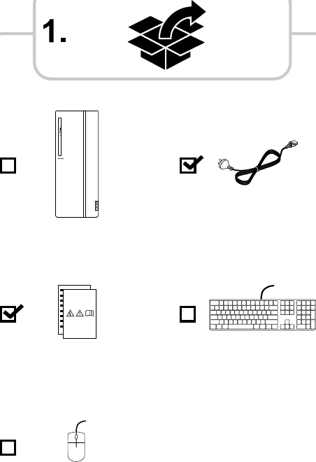 Page 2 of 4 - Lenovo TDT 510/510A Setup Poster Ideacentre Desktop PC Guide 510A-15ICB (ideacentre) 510 510a Set Up 20180509