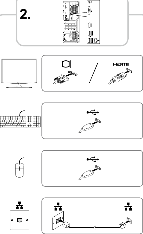 Page 3 of 4 - Lenovo TDT 510/510A Setup Poster Ideacentre Desktop PC Guide 510A-15ICB (ideacentre) 510 510a Set Up 20180509