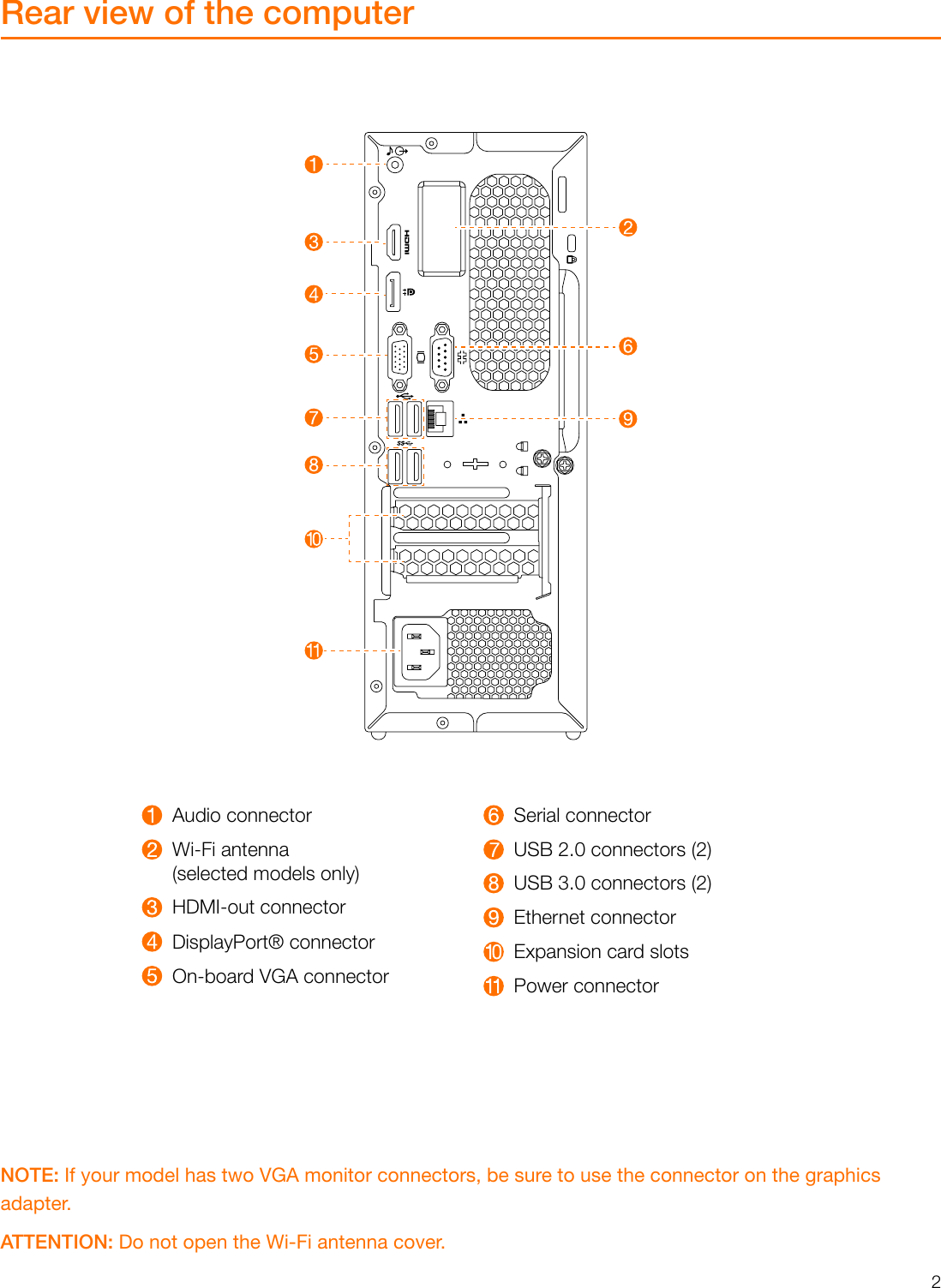 Page 3 of 11 - Lenovo  User Guide 510S-07ICB Desktop (ideacentre) - Type 90K8 Ideacentre Ug V1.0 En 20180724