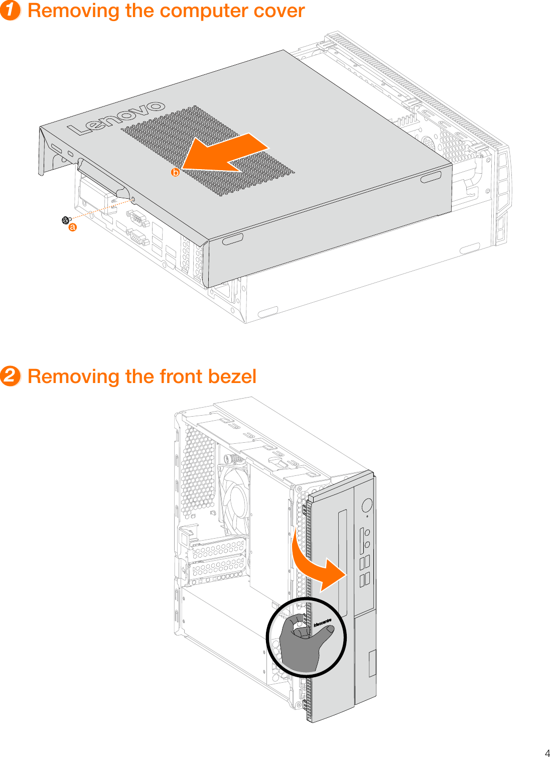 Page 5 of 11 - Lenovo  User Guide 510S-07ICB Desktop (ideacentre) - Type 90K8 Ideacentre Ug V1.0 En 20180724