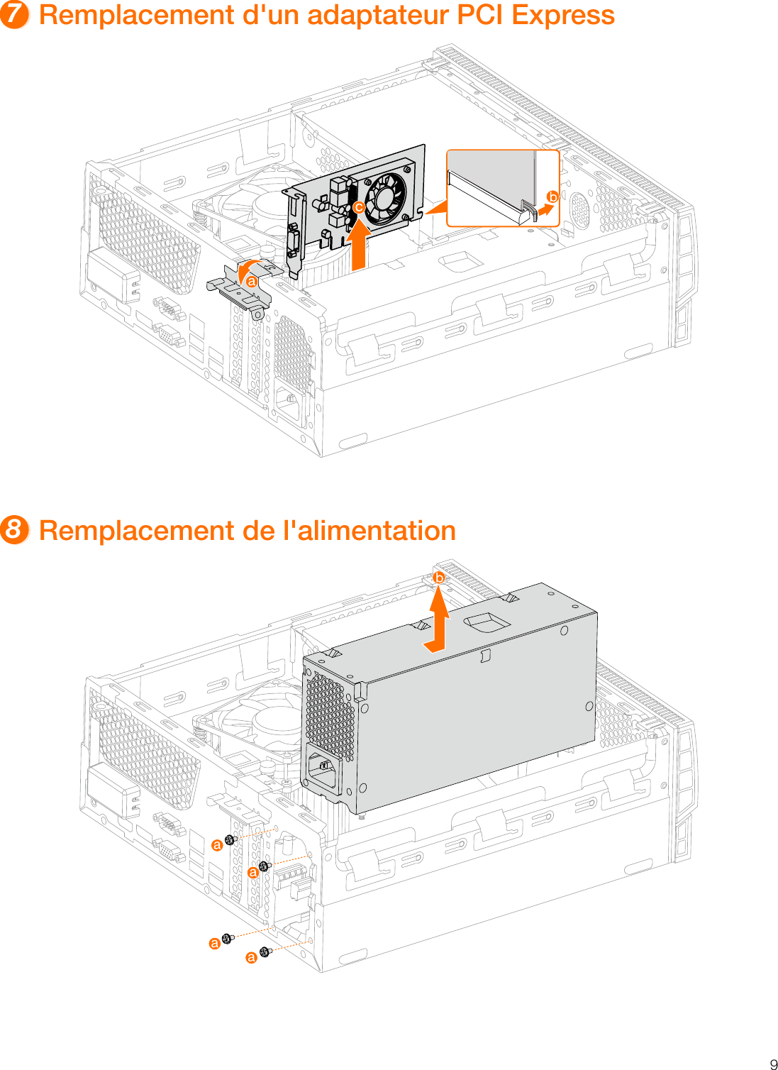 Page 10 of 11 - Lenovo  Guide D'utilisation 510S-07ICB Desktop (ideacentre) - Type 90K8 Ideacentre Ug V1.0 Fr 20180724