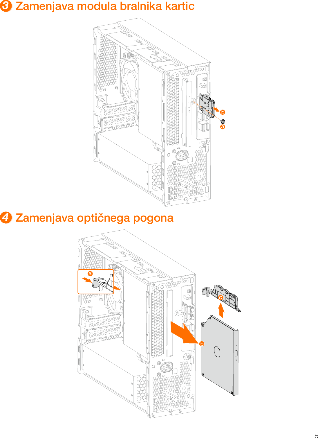 Page 6 of 11 - Lenovo  Vodič Za Uporabnika 510S-07ICB Desktop (ideacentre) - Type 90K8 Ideacentre Ug V1.0 Sl 20180724