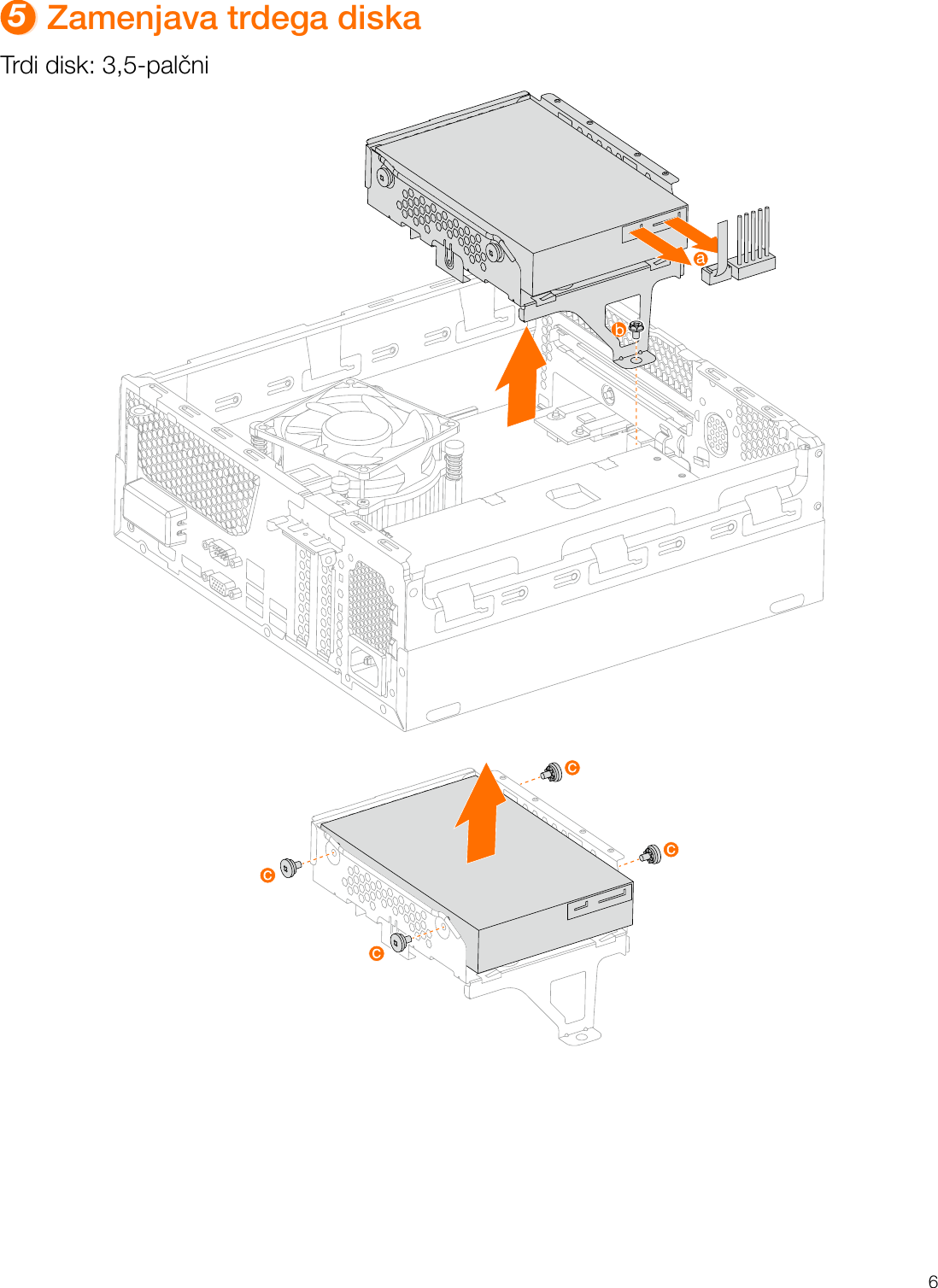 Page 7 of 11 - Lenovo  Vodič Za Uporabnika 510S-07ICB Desktop (ideacentre) - Type 90K8 Ideacentre Ug V1.0 Sl 20180724