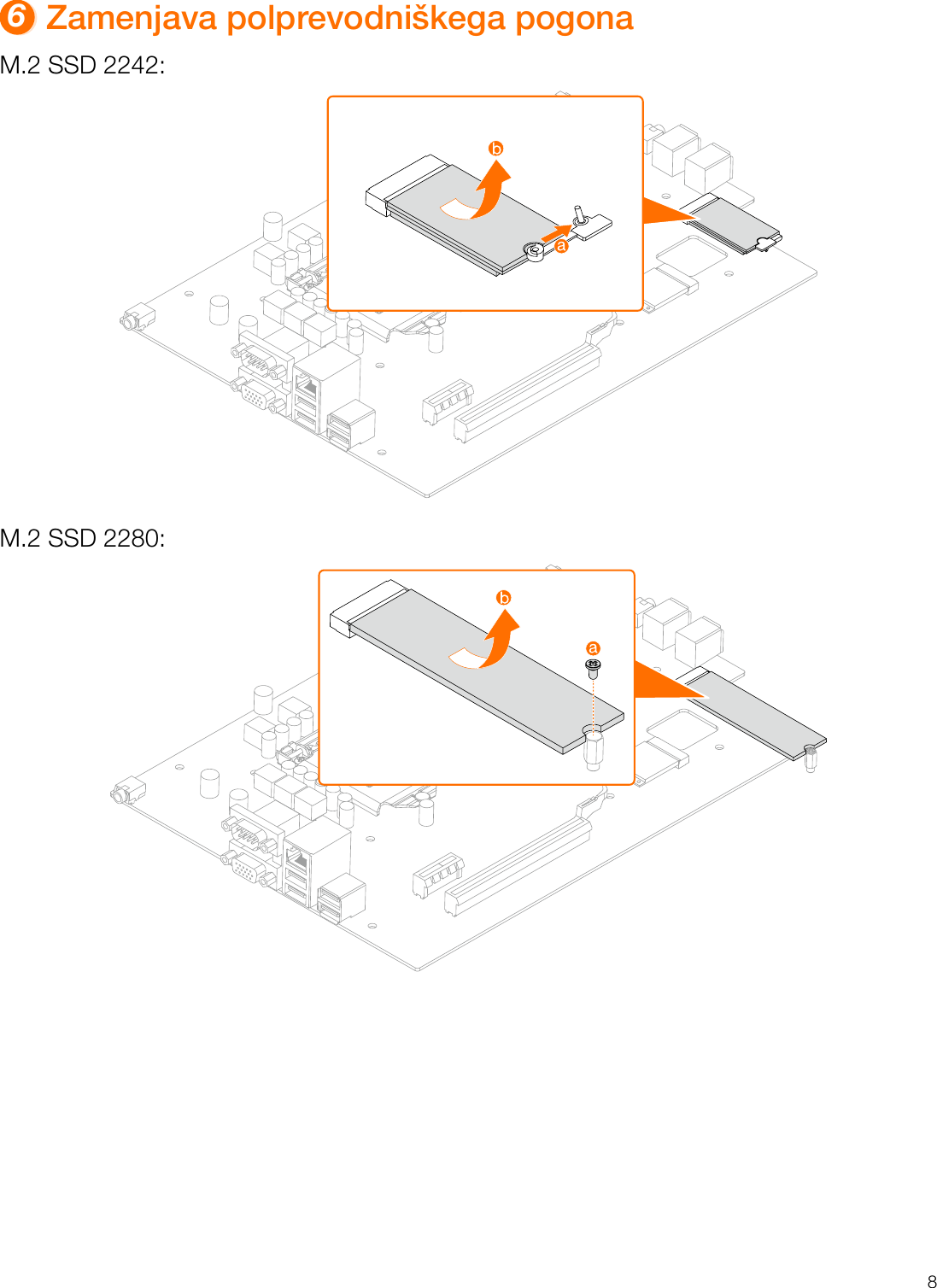 Page 9 of 11 - Lenovo  Vodič Za Uporabnika 510S-07ICB Desktop (ideacentre) - Type 90K8 Ideacentre Ug V1.0 Sl 20180724