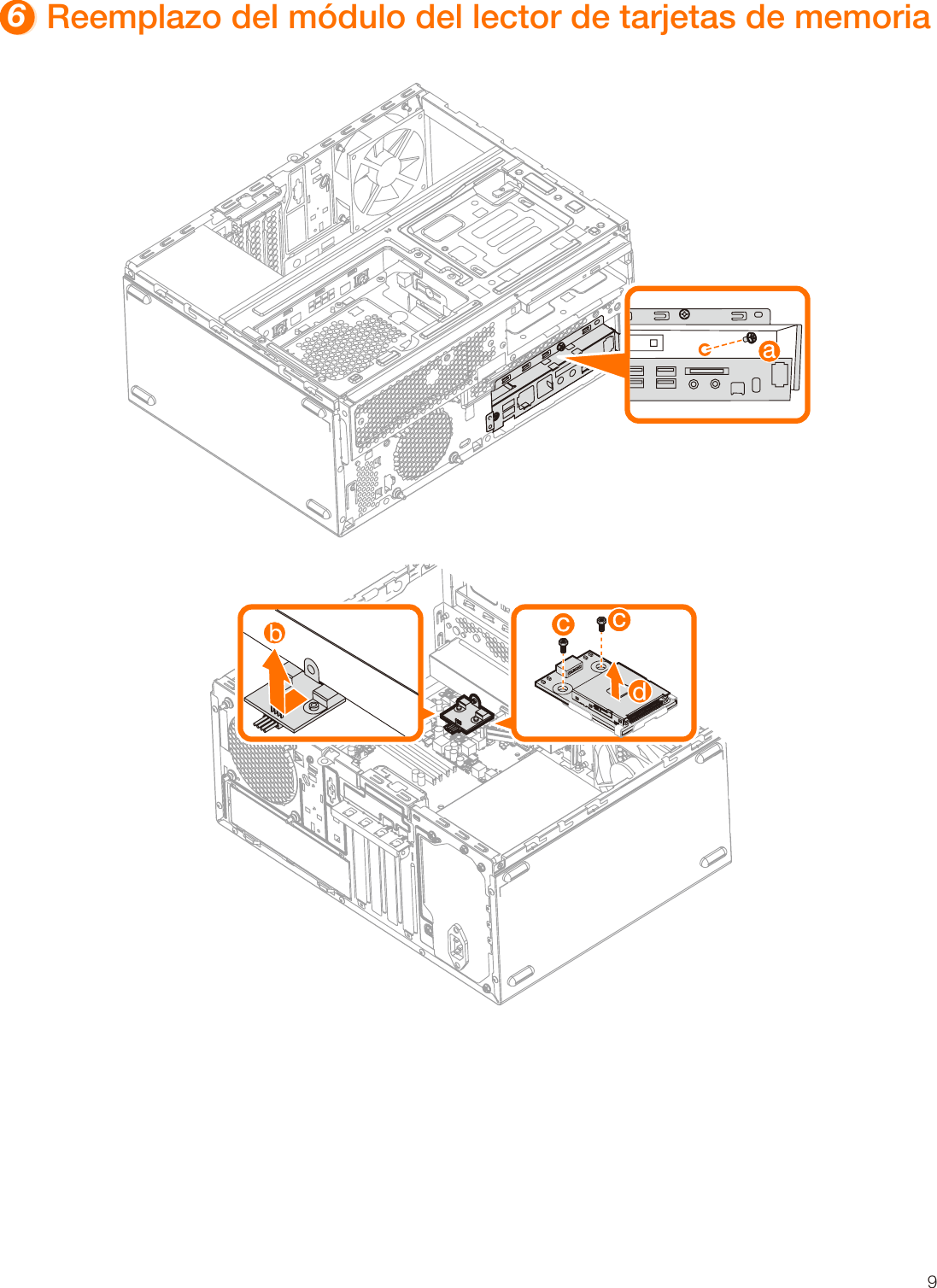 Page 10 of 11 - Lenovo  Guía Del Usuario 720-18ICB Desktop (ideacentre) - Type 90HT Ideacentre 720 Ug V1.0 Es 20180523