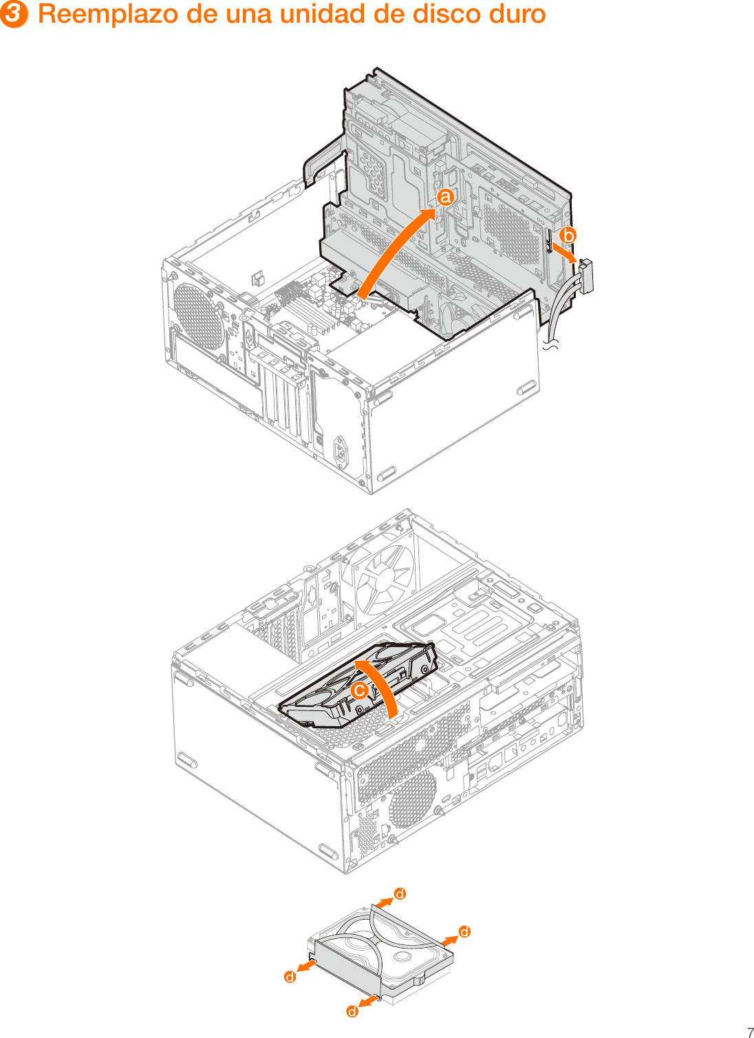 Page 8 of 11 - Lenovo  Guía Del Usuario 720-18ICB Desktop (ideacentre) - Type 90HT Ideacentre 720 Ug V1.0 Es 20180523