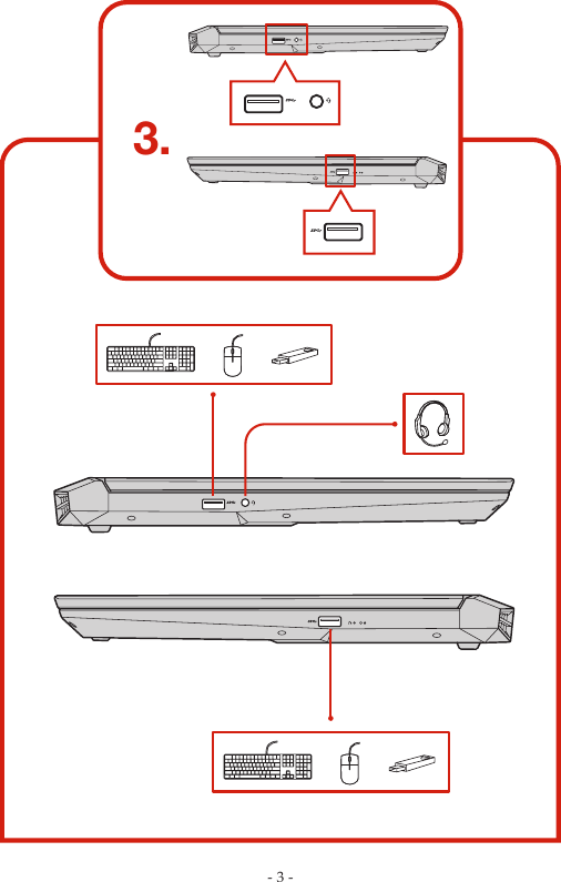 Page 3 of 6 - Lenovo Legion Y7000P SG-01 Setup Guide Laptop - Type 81HC Legiony7000p Y7000p-1060 Sg 201808