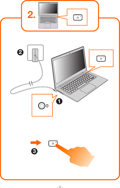 Page 2 of 6 - Lenovo  Setup Guide S130-11IGM Laptop (ideapad) S130-14igm 130s-11igm 130s-14igm Sg 201807