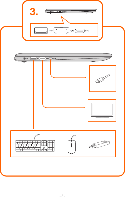 Page 3 of 6 - Lenovo  Setup Guide S130-11IGM Laptop (ideapad) S130-14igm 130s-11igm 130s-14igm Sg 201807