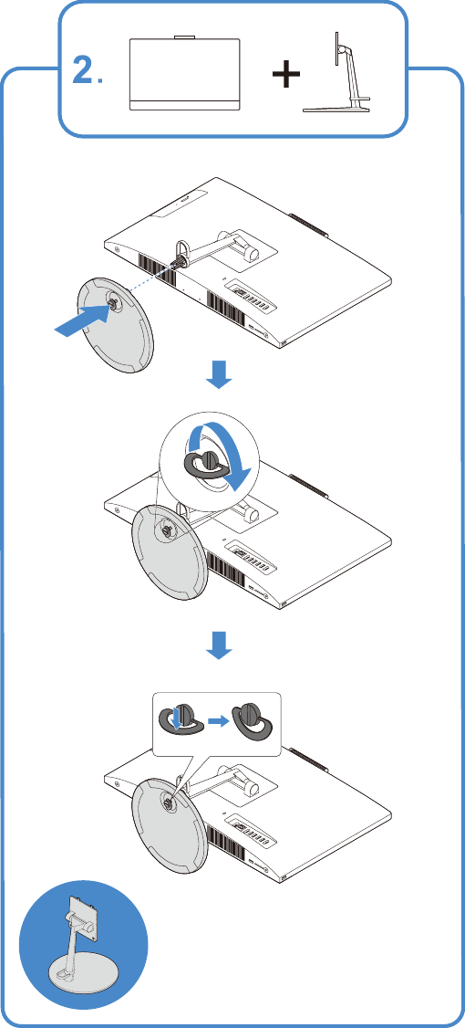 Page 2 of 4 - Lenovo Setup Poster (English) - V530-22ICB / V530-24ICB Desktop (Lenovo) V530 22icb-24icb Setup-poster