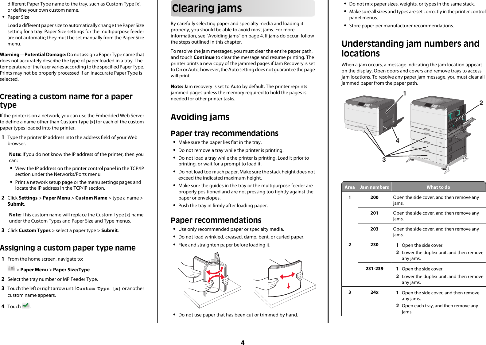 Page 4 of 9 - Lexmark Lexmark-Lexmark-C925-Quick-Reference-Guide Quick Reference