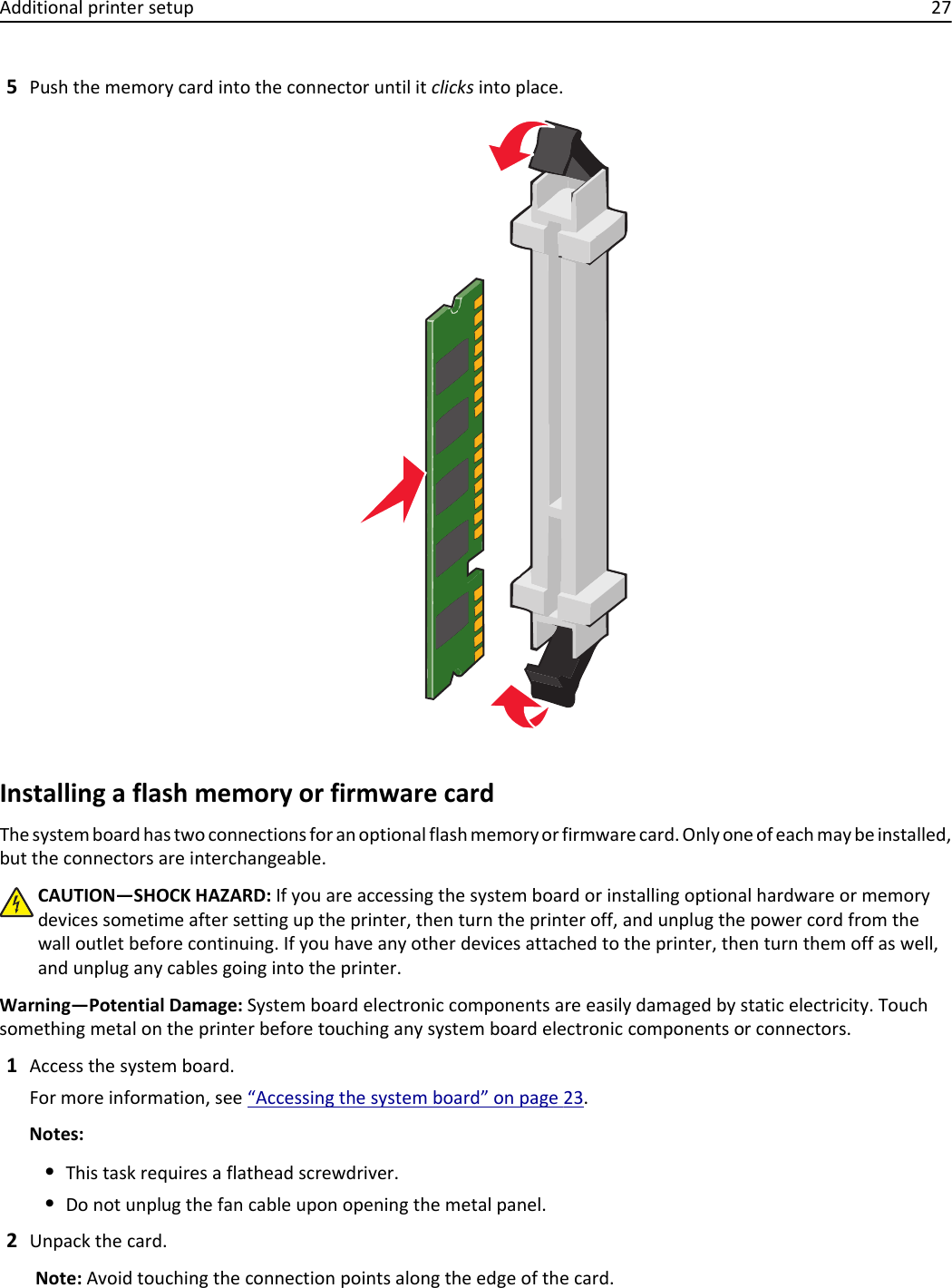 Installation and Configuration Guide Lexmark