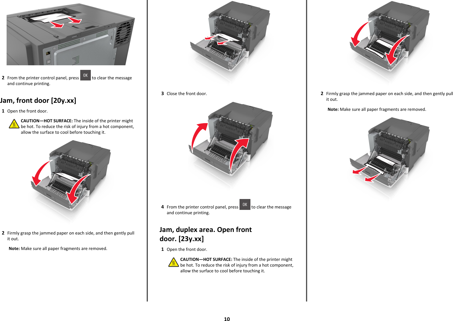 Page 10 of 12 - Lexmark Lexmark-Lexmark-Cs310-Quick-Reference-Guide Quick Reference