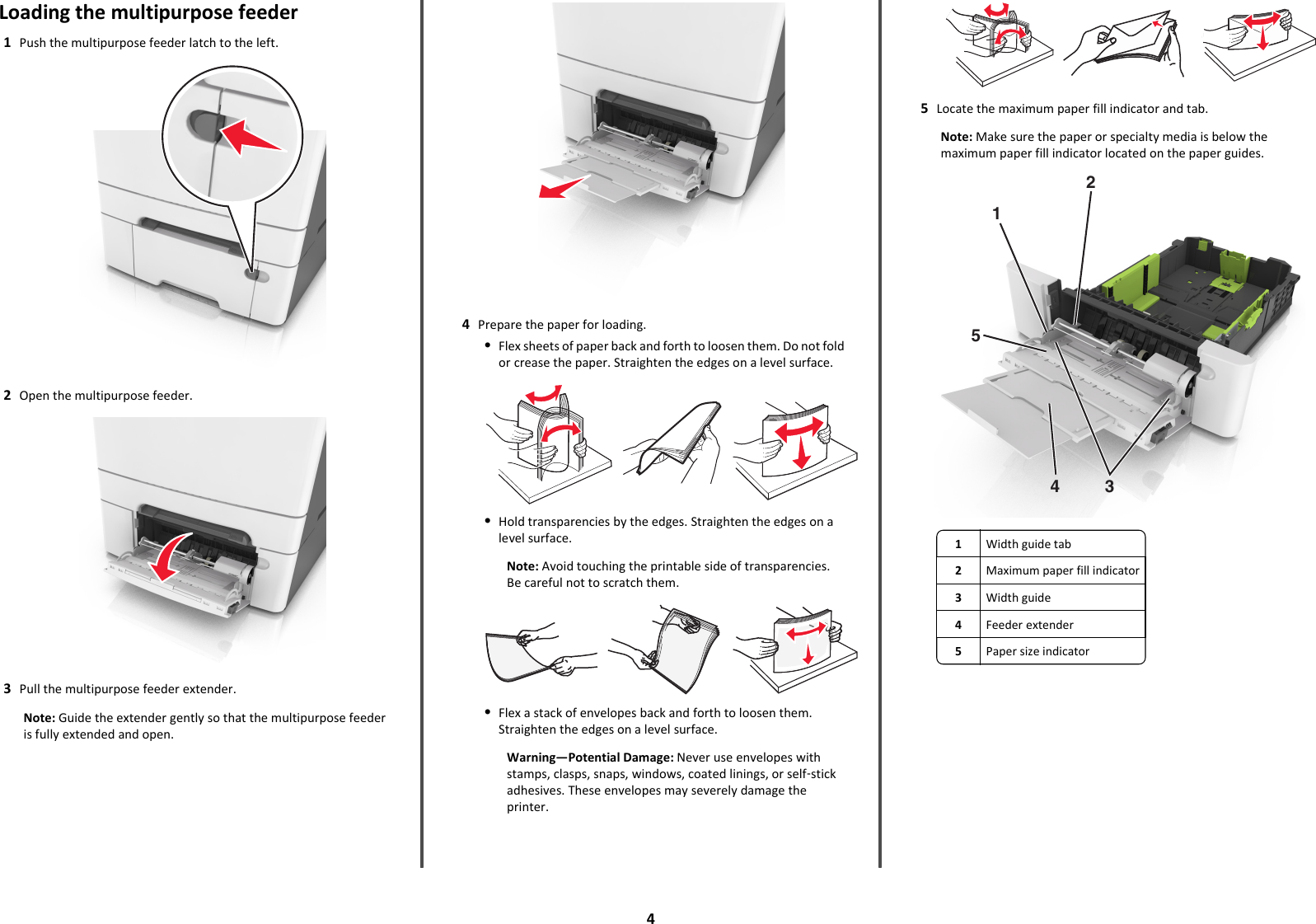 Page 4 of 12 - Lexmark Lexmark-Lexmark-Cs310-Quick-Reference-Guide Quick Reference