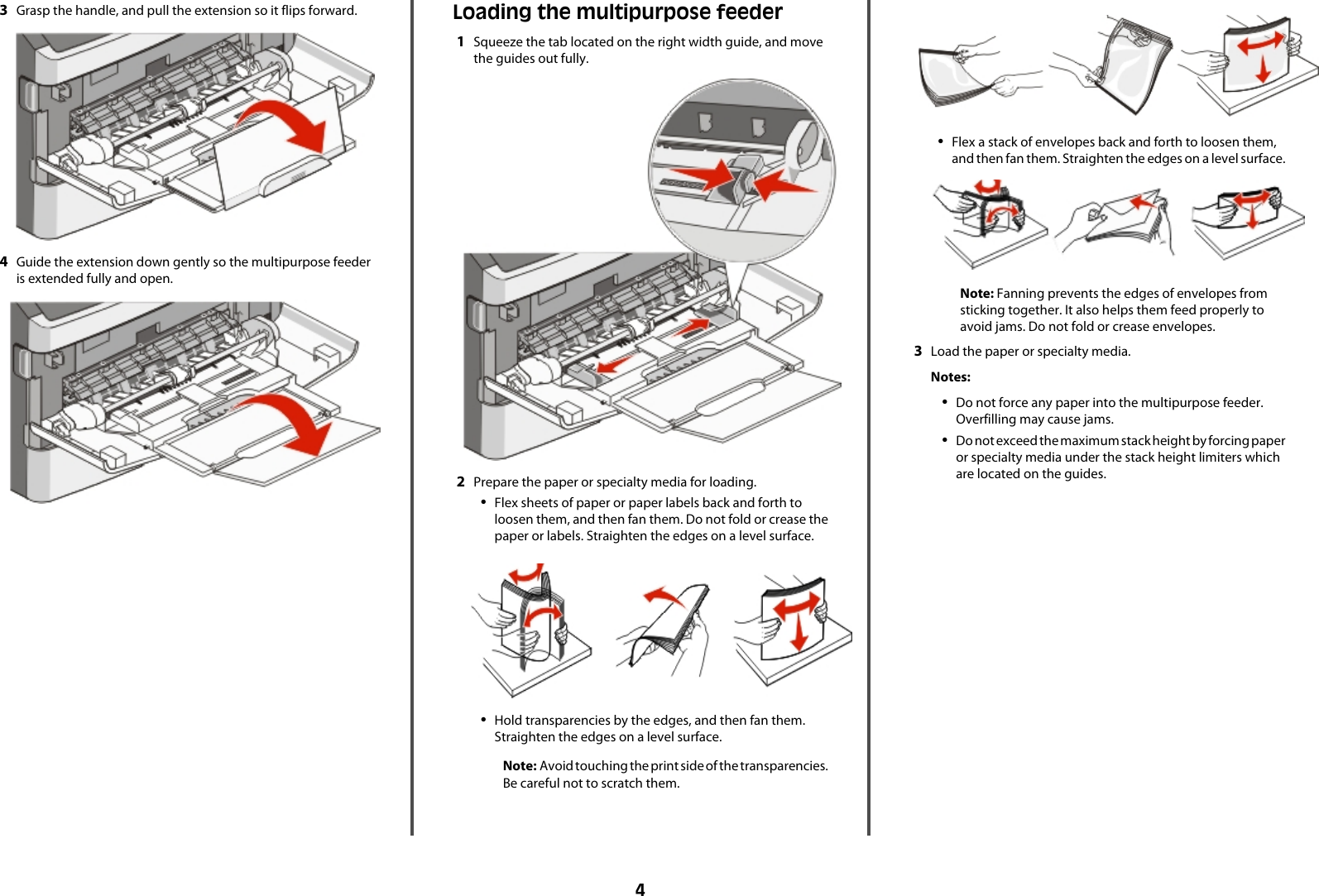 Page 4 of 8 - Lexmark Lexmark-Lexmark-E360-Quick-Reference-Guide E360 Quick Reference