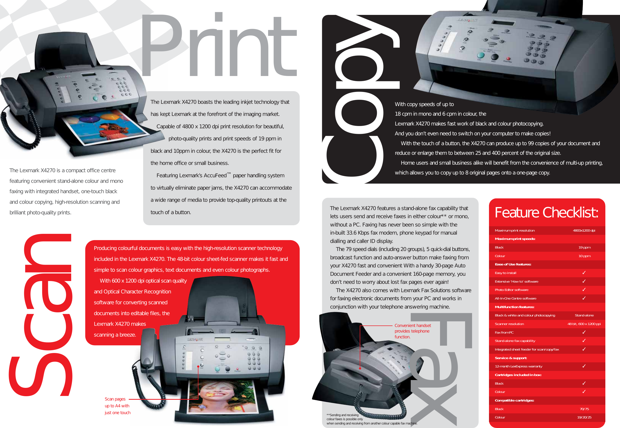 Page 2 of 3 - Lexmark Lexmark-X-4270-Users-Manual-  Lexmark-x-4270-users-manual