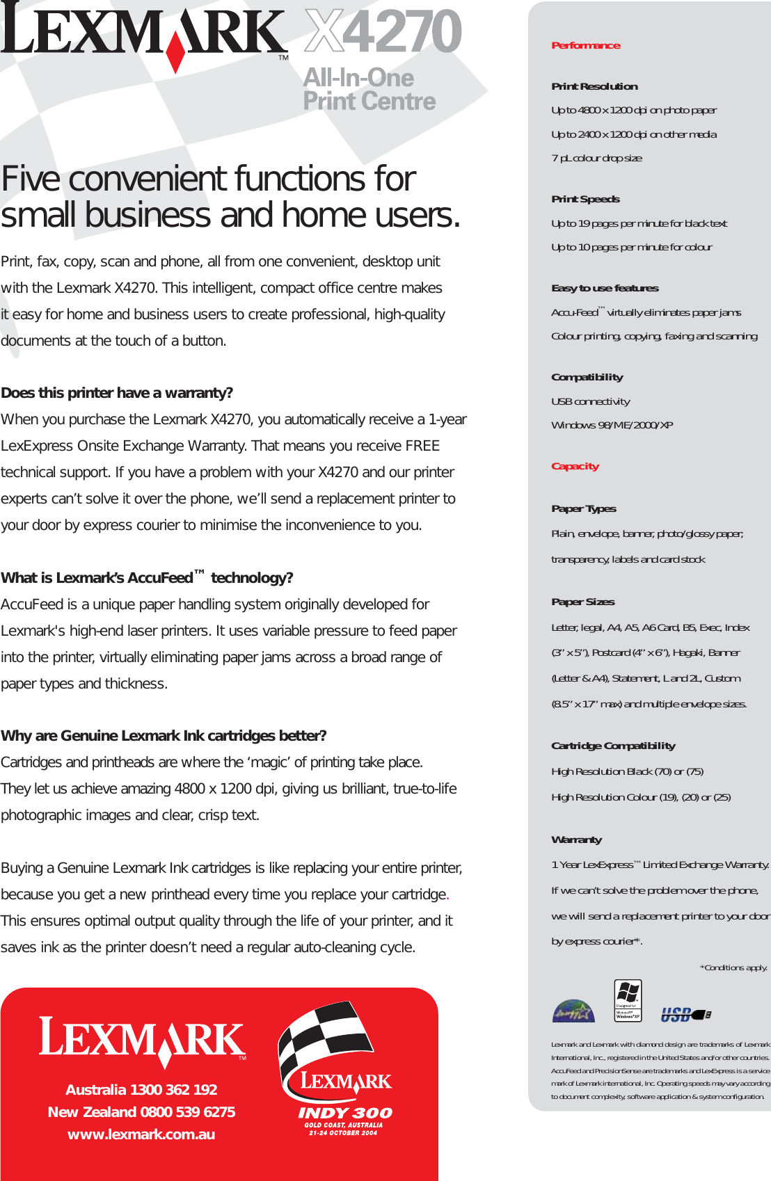 Page 3 of 3 - Lexmark Lexmark-X-4270-Users-Manual-  Lexmark-x-4270-users-manual