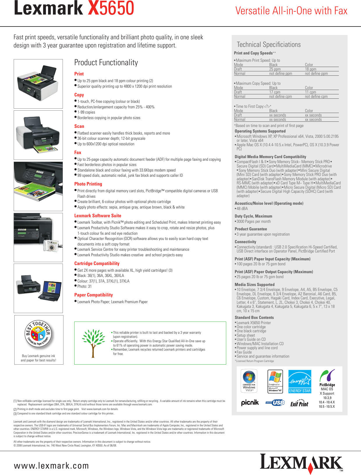 Page 2 of 2 - Lexmark Lexmark-X5650-Users-Manual-  Lexmark-x5650-users-manual