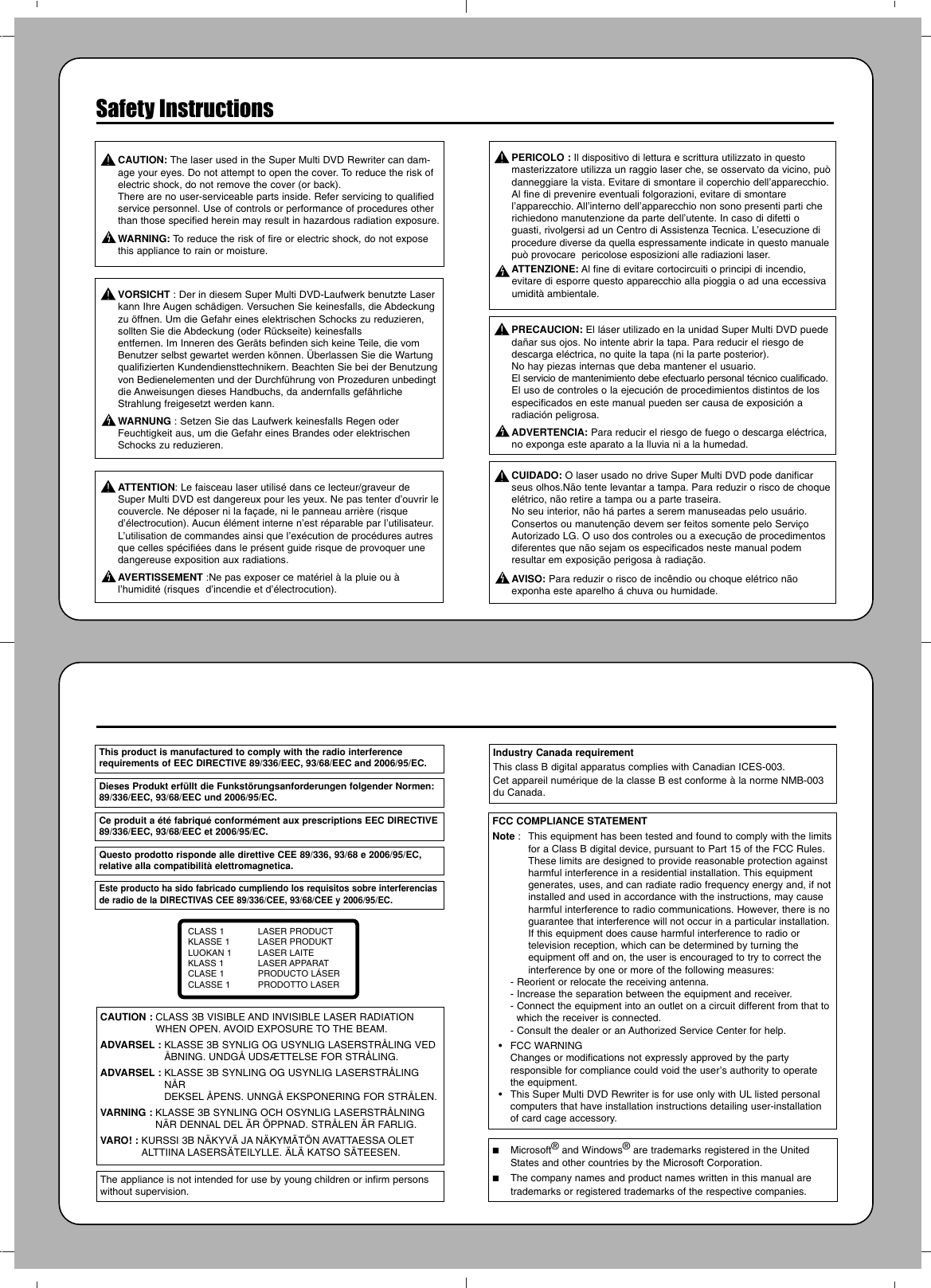 Page 4 of 4 - Lg Lg-Gsa-H55N-Owner-S-Manual GSA-H55L.55N_QSG-1011V